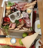 Qoin Antipasto Grazing box LARGE & 2 Bufala Mozzarella ,8 +people with 500 Gr Smoked Salmon of 1x  28gr GR of Osetra Caviar pay $186.75  in qoins tap on the QR pls