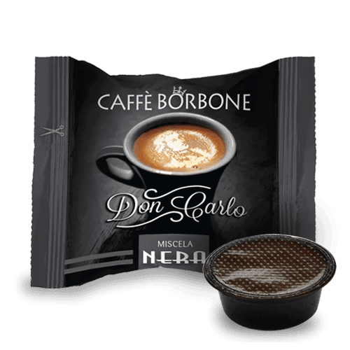 Caffe’ Borbone Don Carlo Black blend – 3x 100 Capsules Compatible with Lavazza a Modo