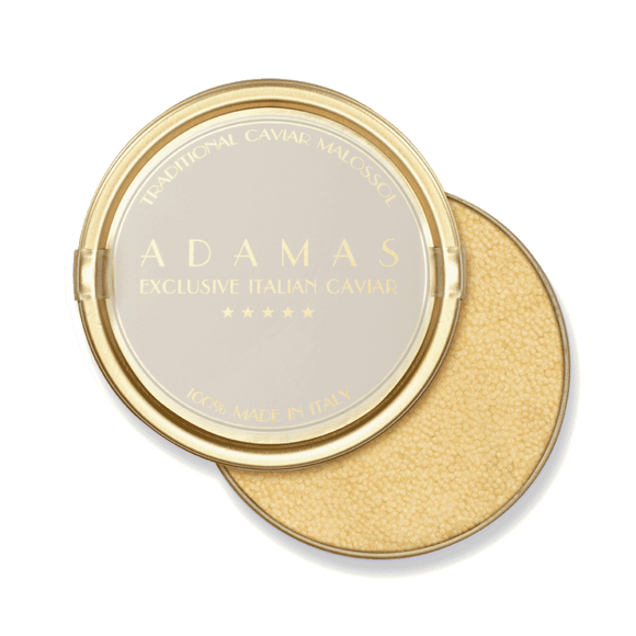 ALBINO GOLDEN ADAMAS 100% ITALIAN CAVIAR