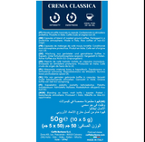 Espresso Caffe’ Borbone – blue Crema – 100 x 3 boxes minimum recycled Packaging with foil capsules