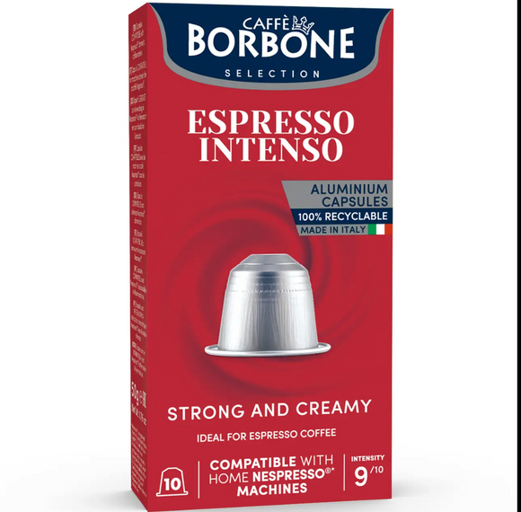 Espresso Caffe’ Borbone – RED Blend – 100 x 3 boxes minimum recycled Packaging with foil capsules