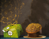 MUZZI  1000 gr PANETTONE TRADIZIONALE PISTACCHIO DI BRONTE LIMITED