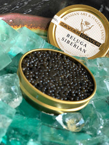 Italian Giaveri Beluga x Siberian Caviar 30 GR