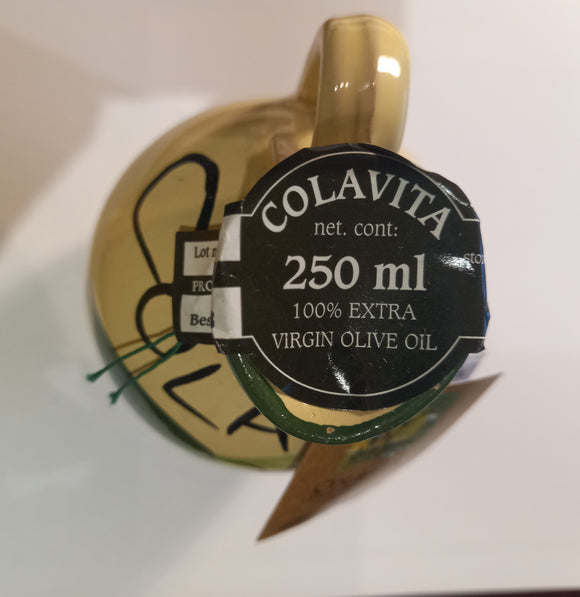 Colavita Extra Virgin olive Oil in Ceramic Jar