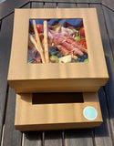 Antipasto & Tasmanian Smoked Salmon Grazing box Small 2-3 people Sydney Only