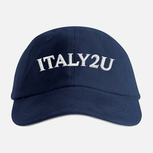 ITALY2U CAP " MAKE IT YOURS " NAVY BLUE merchandise