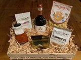 Gourmet Basket with 6 options truffle, chocolate Cantucci D Abruzzo