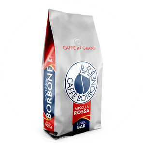 Espresso Caffe` Borbone Red Blend Beans  Red 3 x 1 kg Bag