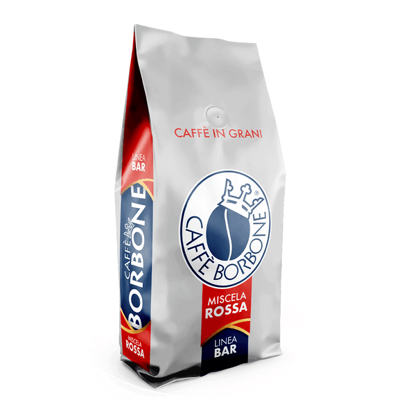 Espresso Caffe` Borbone Red Blend Beans  Red 3 x 1 kg Bag