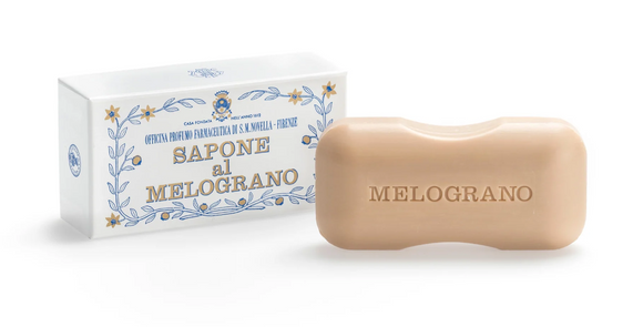 Sapone al Melograno. 1 bar bath size 200 gr x 6